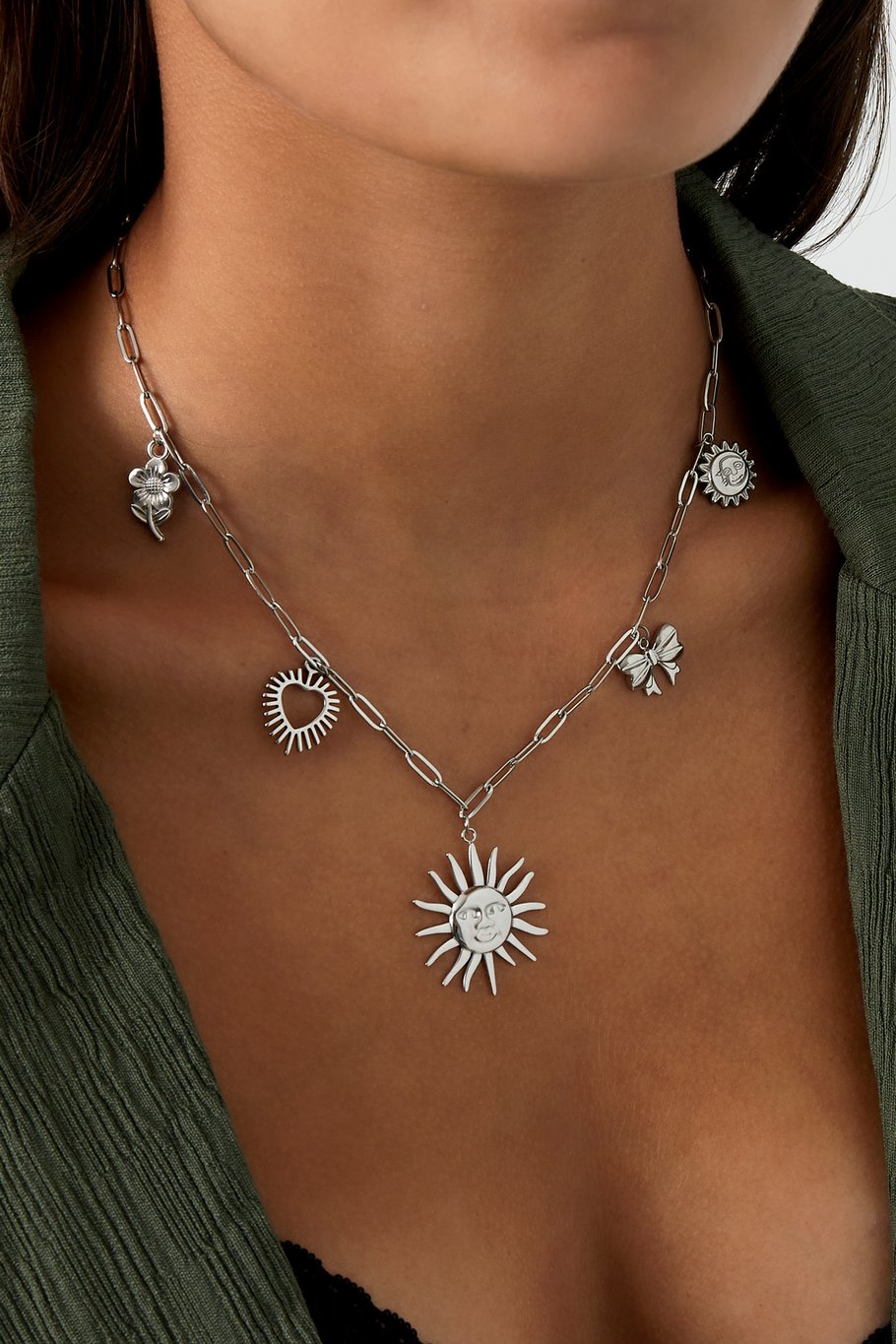 funky charms necklace Picture2
